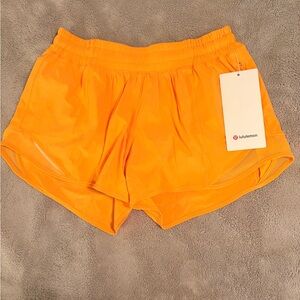 lululemon athletica Women's Vibrant Orange Athletic Shorts
